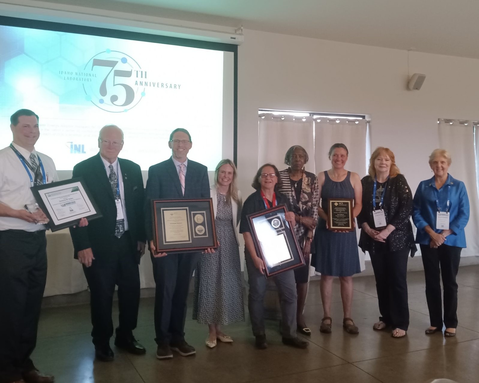 Dr. Despina Strong Receives the E. Ann Nalley Northwest Region Award for Volunteer Service to the American Chemical Society