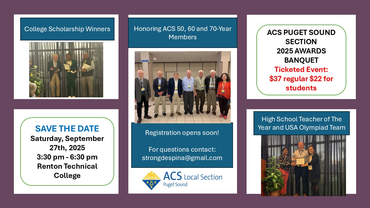 Awards and Member Recognition Banquet – September 27th